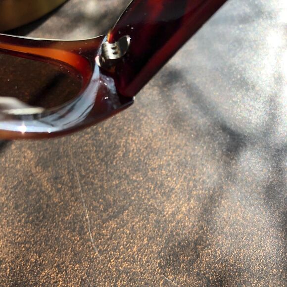 Vintage Gianni Versace 420/E Tortoiseshell Sunglasses Medusa Logo Italy - Picture 11 of 13